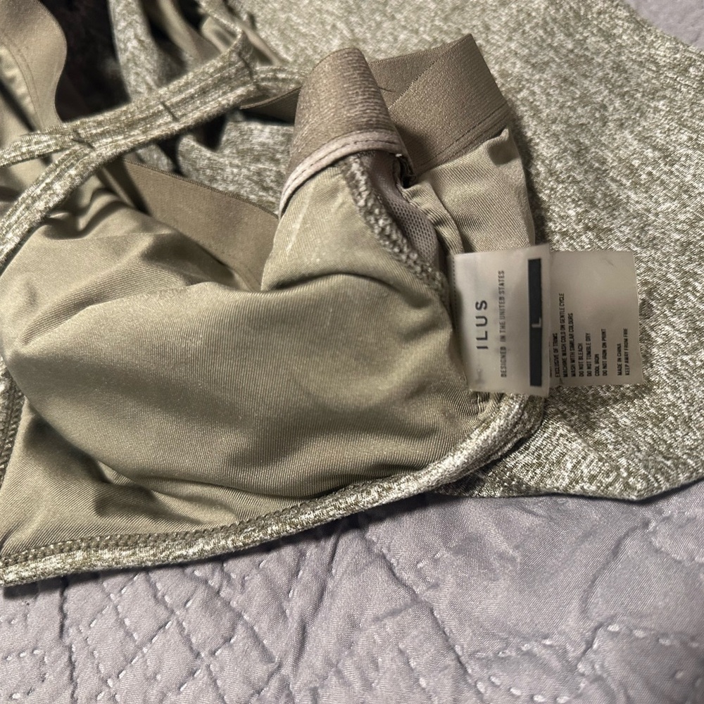 Ilus Label Green Racerback Tank Top - Picture 4 of 5